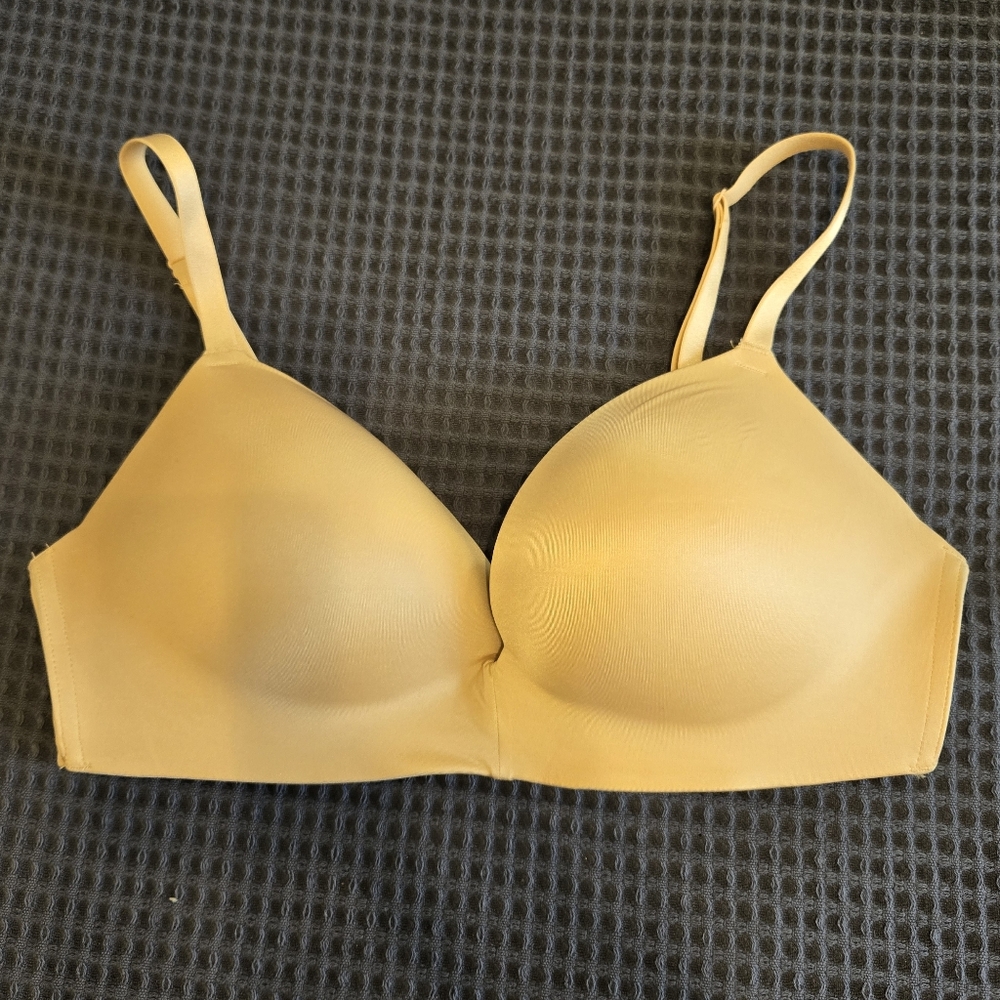 Women's wire free push up bra - Auden Beige 36C